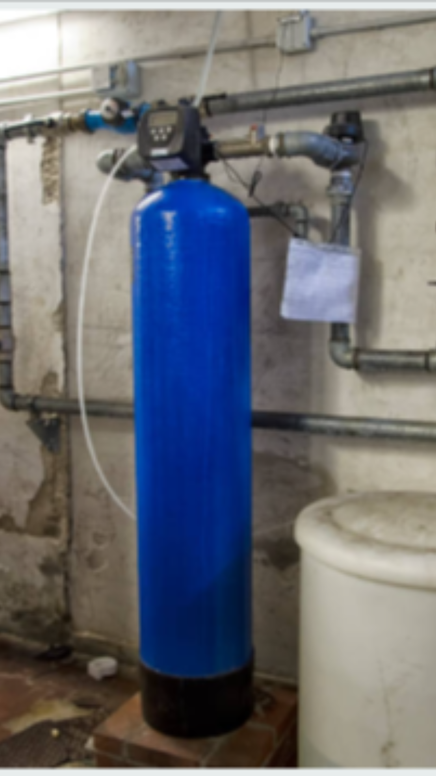 Water Softner Installation content in image