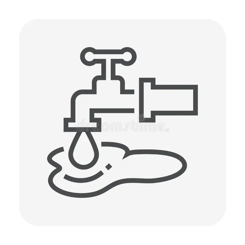 burst pipe icon water leaks 1