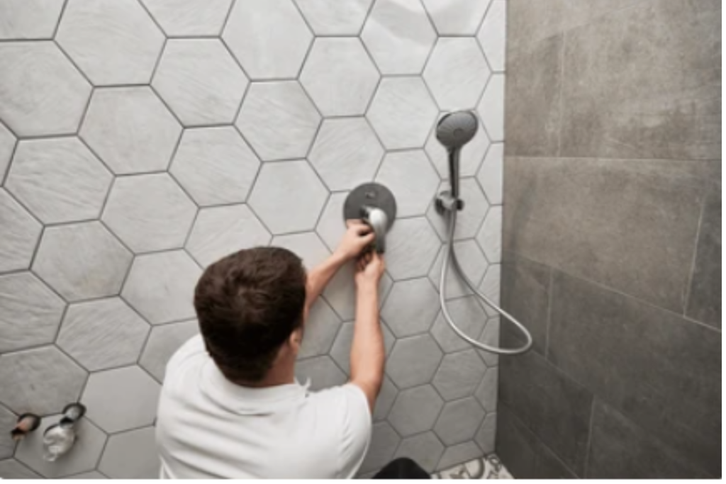 plumbing engineer installation shower tap DBS Plumbing And Heating Service 1024x683 1