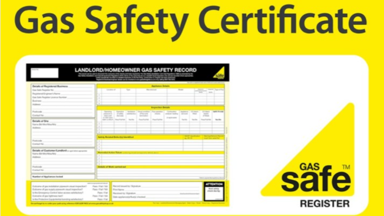 Landlord gas safety certificates